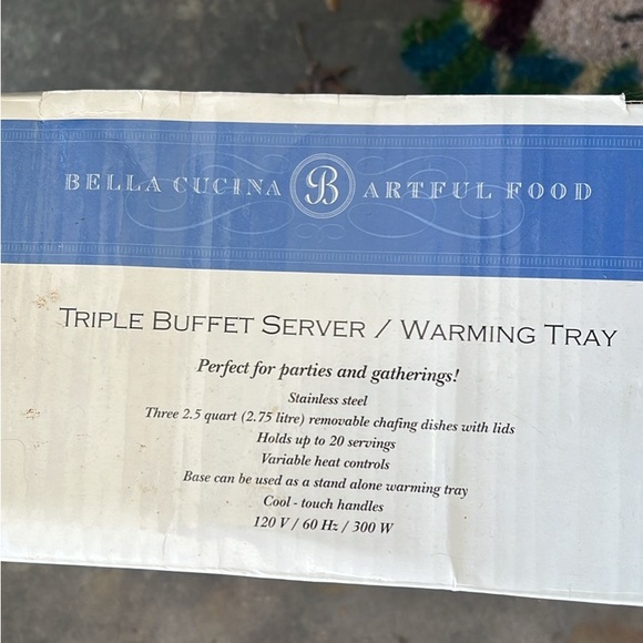 Triple Buffet tray - Picture 2 of 3